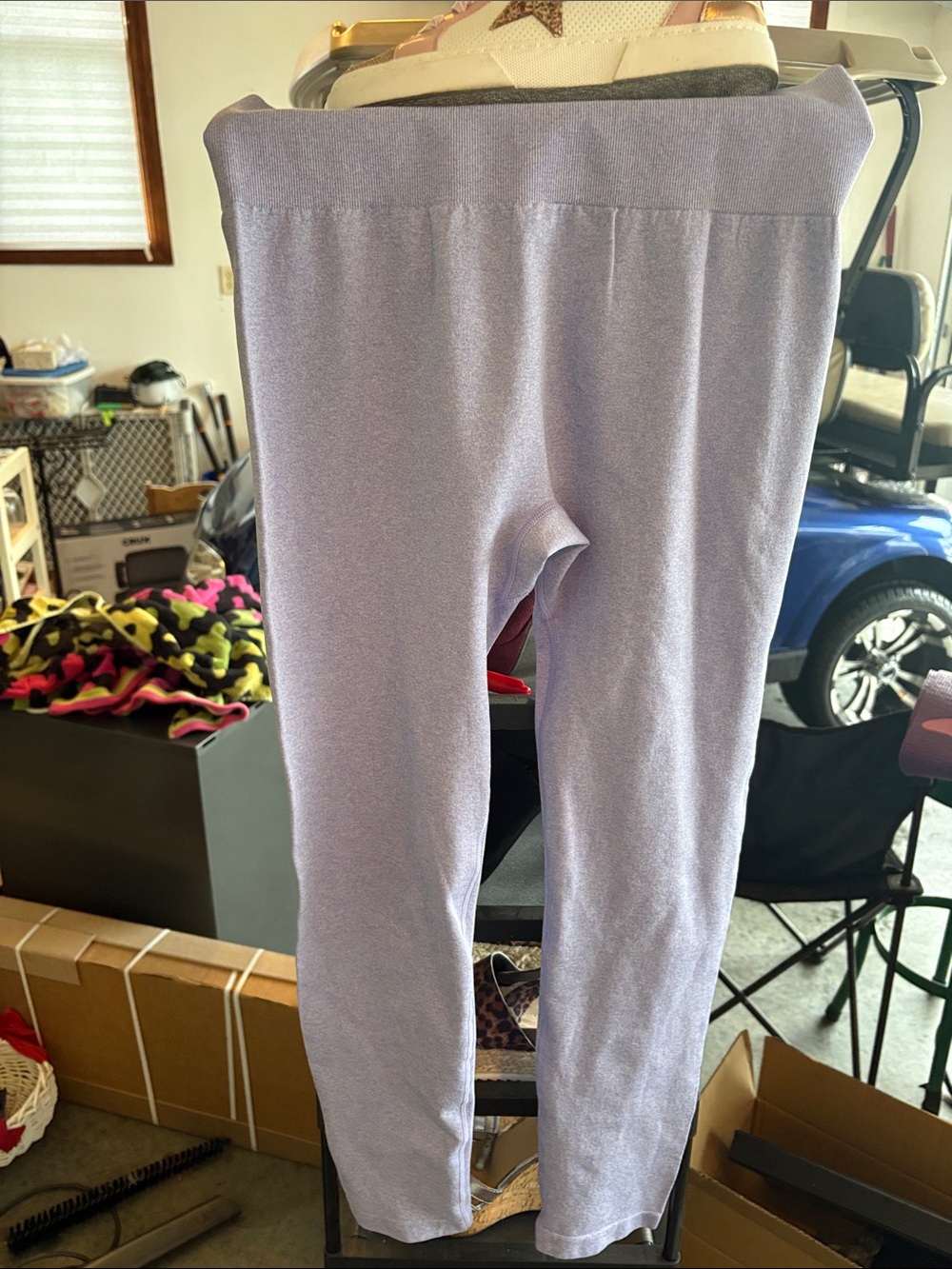 Light Lavender Stretch Leggings